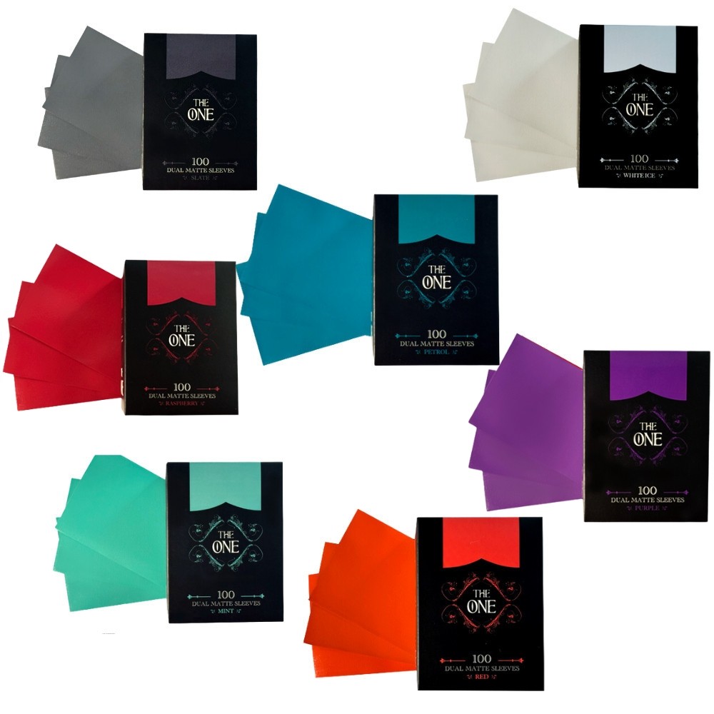 THE ONE SLEEVE DUAL MATTE 66X91mm CENTRAL 100 UNIDADES PROTETOR CARTAS POKÉMON TCG JOGO ACESSÓRIOS em Oferta na Shopee