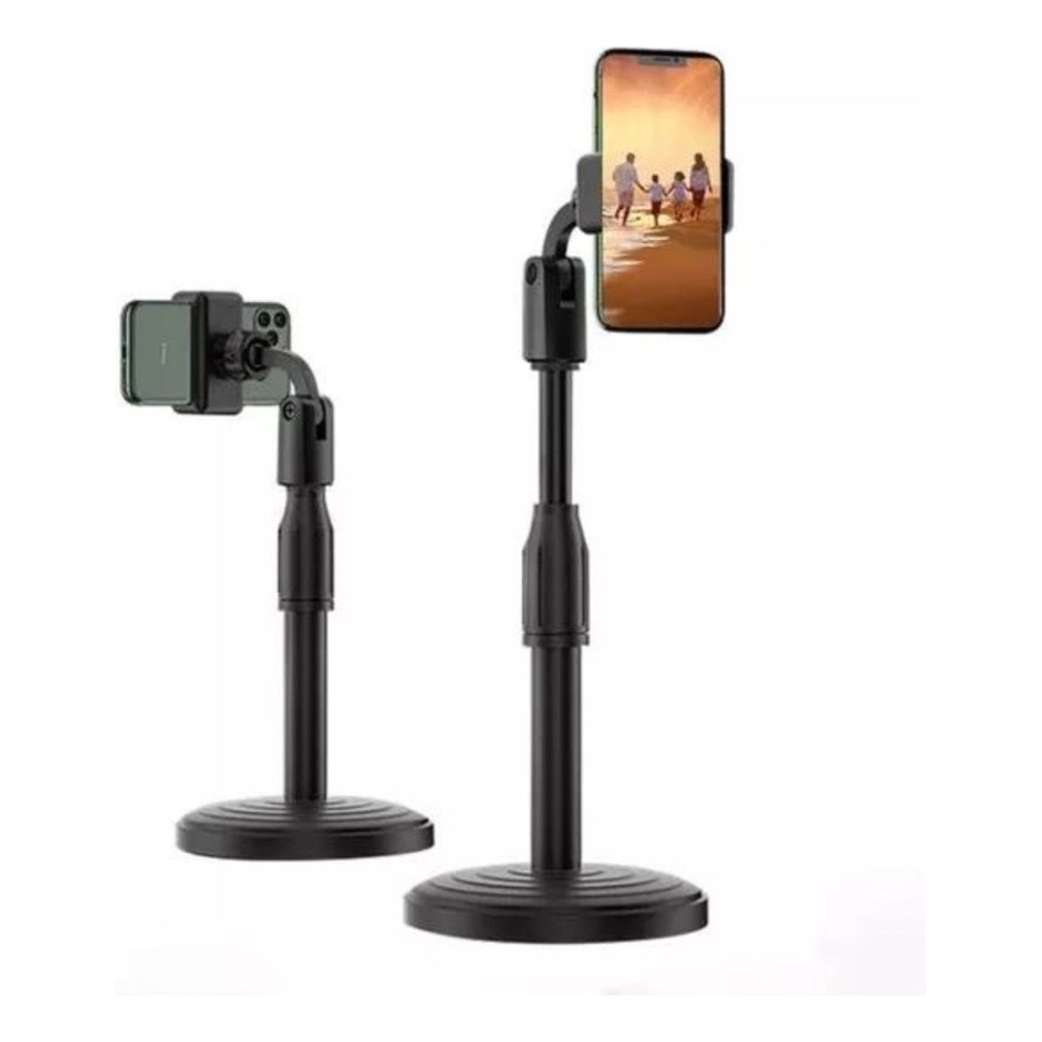 Suporte Tripé Para Celular Universal De Mesa Gravar Assistir