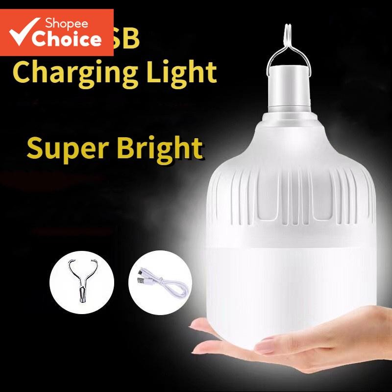 Lâmpada De Carregamento Portátil Acampamento Iluminação Emergência Doméstico Móvel Brilhan...