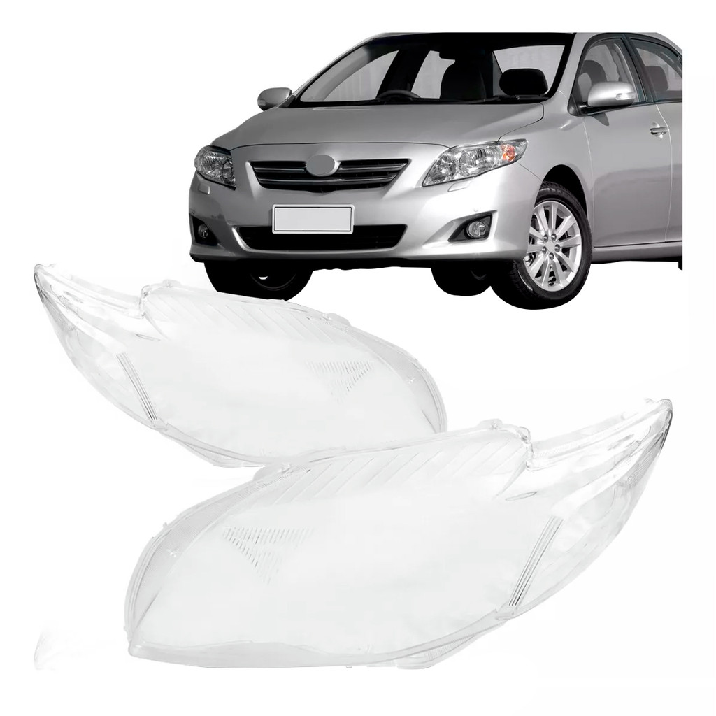 Lente Farol Corolla 2008 2009 2010 2011 em Oferta na Shopee