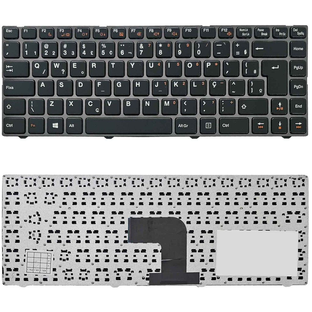 Teclado Para Notebook Login 11p16pa-6985w Mp-11p16pa-c585w Pk130zm1b24