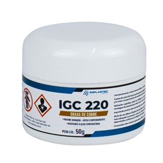 Pasta de Cobre IMPLASTEC IGC 220 - 50g em Oferta na Shopee