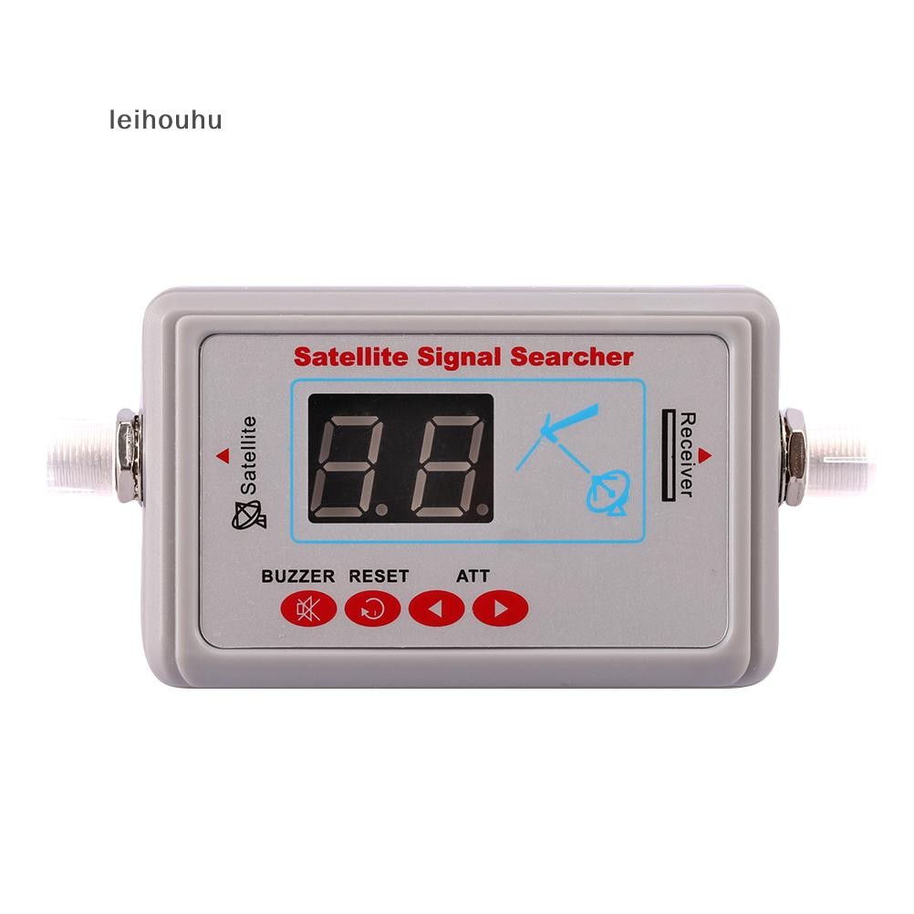 leiho Localizador De Satélite Digital sat Ponteiro De Sinal Ferramenta Receptor De TV Via em Oferta na Shopee