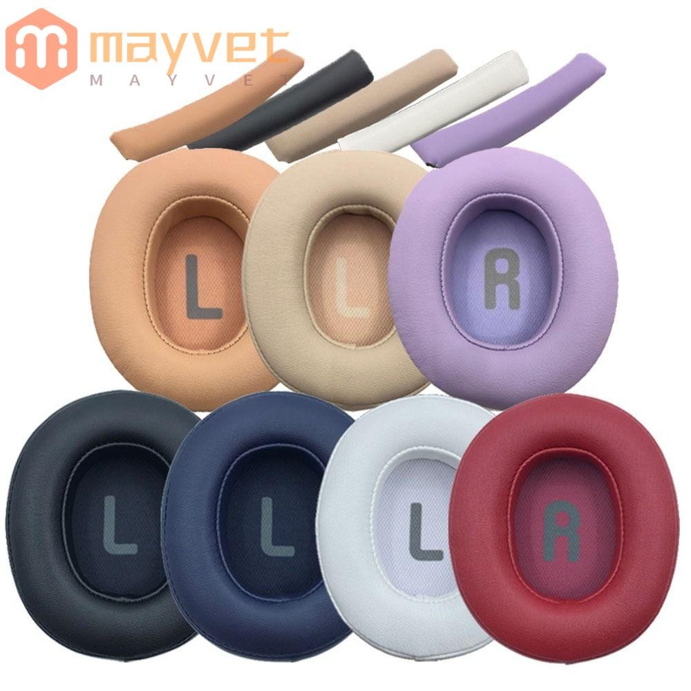 MAYVET 1 Par De Almofada De Ouvido , Almofadas Macias De Esponja , Substituição Para Tune T700BT T710 720 T750BTNC T760N