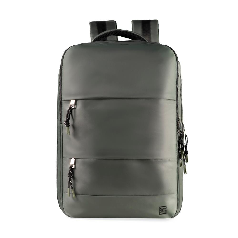 Mochila Grande Nylon Travel Light Verde