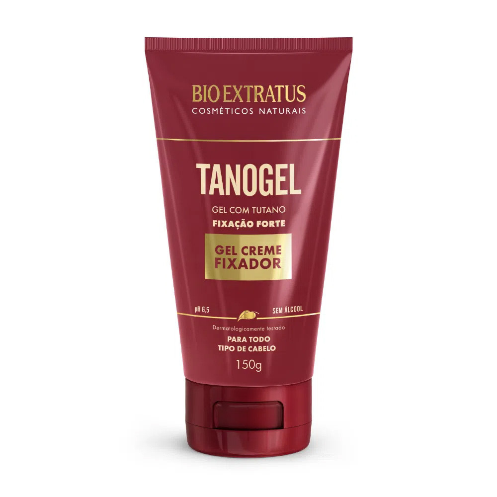 Bio Extratus Tanogel Fixador - Gel Fixação Forte 150g em Oferta na Shopee