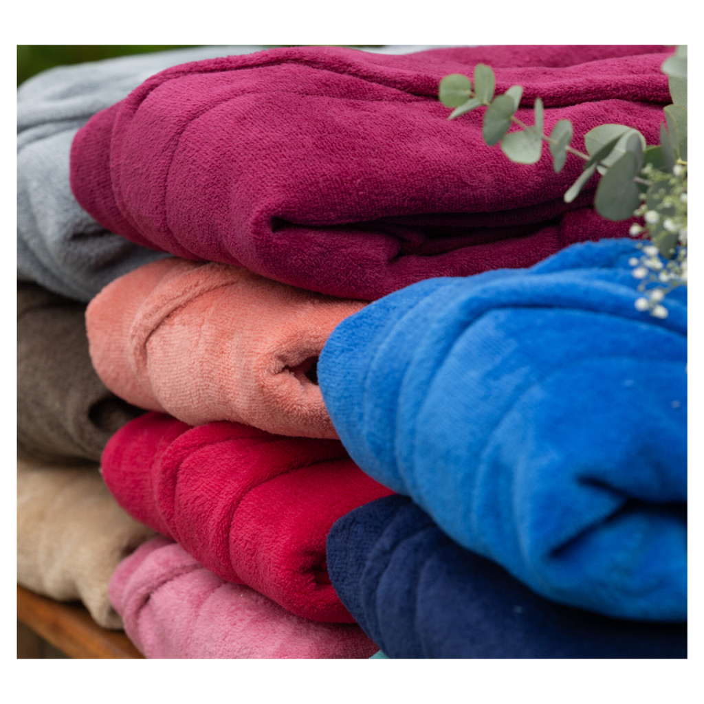 Roupão Adulto Extra Macio Soft Unissex com Faixa e Bolso Tamanho GG Camesa