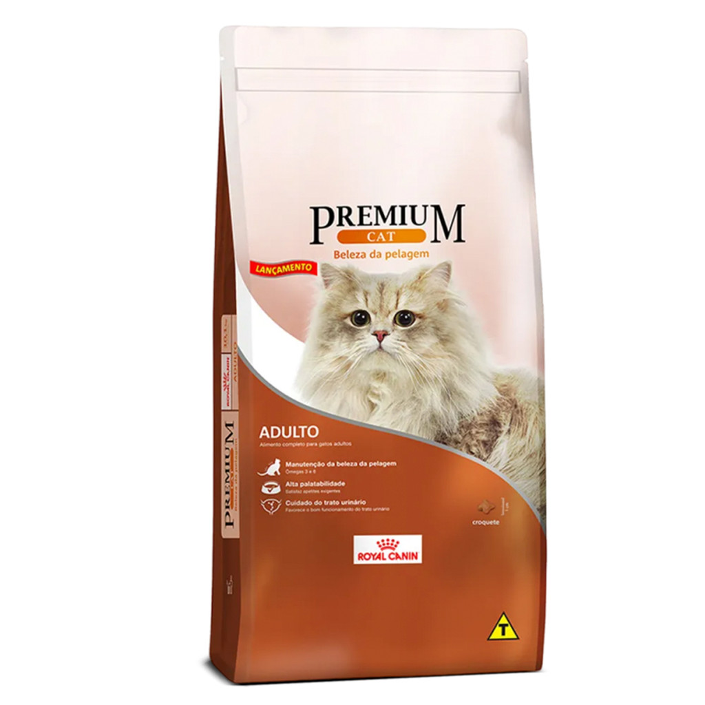 Ração Royal Canin Premium Cat Beleza da Pelagem para Gatos Adultos - 10,1Kg em Oferta na Shopee