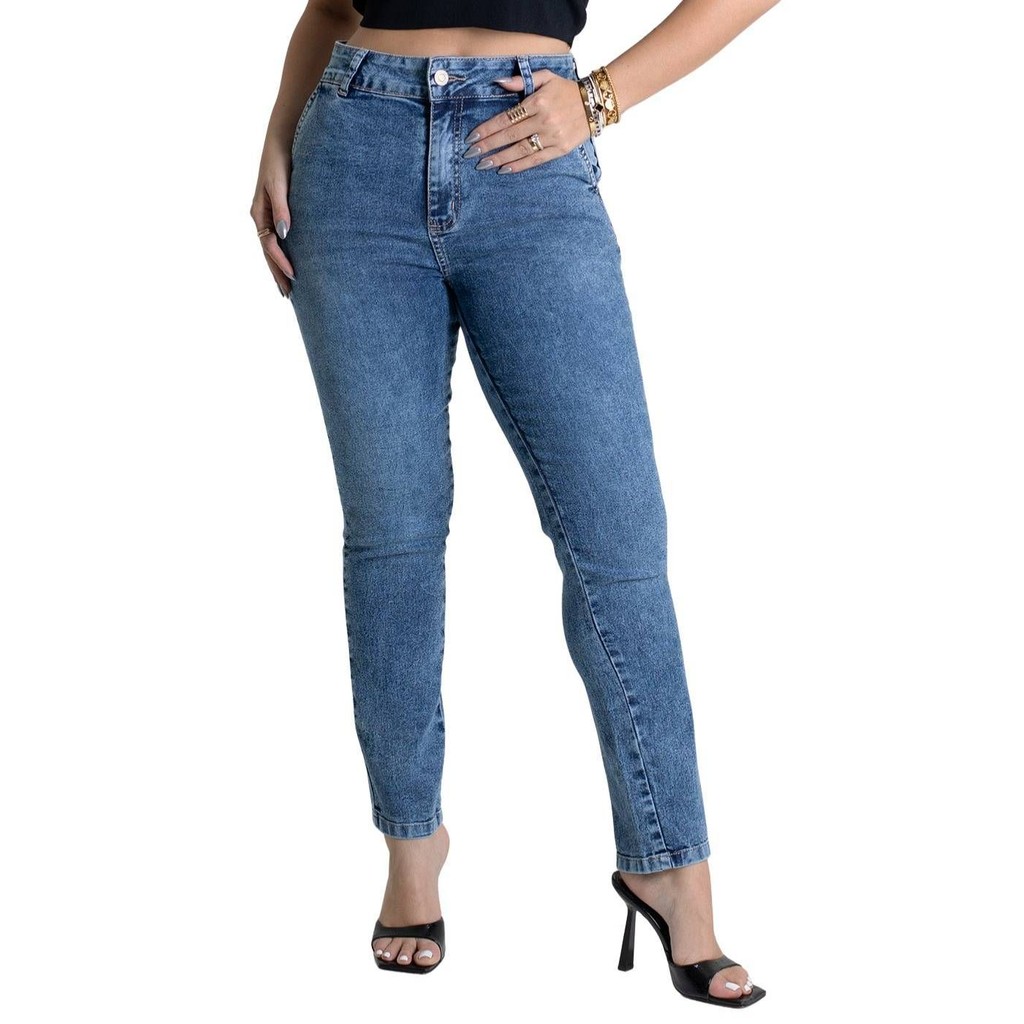 Calça Jeans Sawary Reta - 279760 em Oferta na Shopee