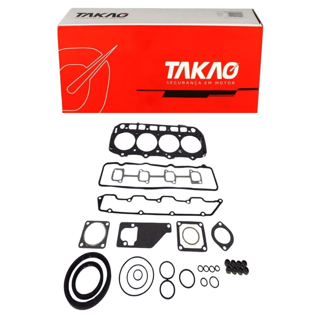 Junta Completa C/ Retentores (Jg) Yale 3.3 8V 2006 A 2016 / Hyster 3.3 8V 2006 A 2016 - Takao Jcry98