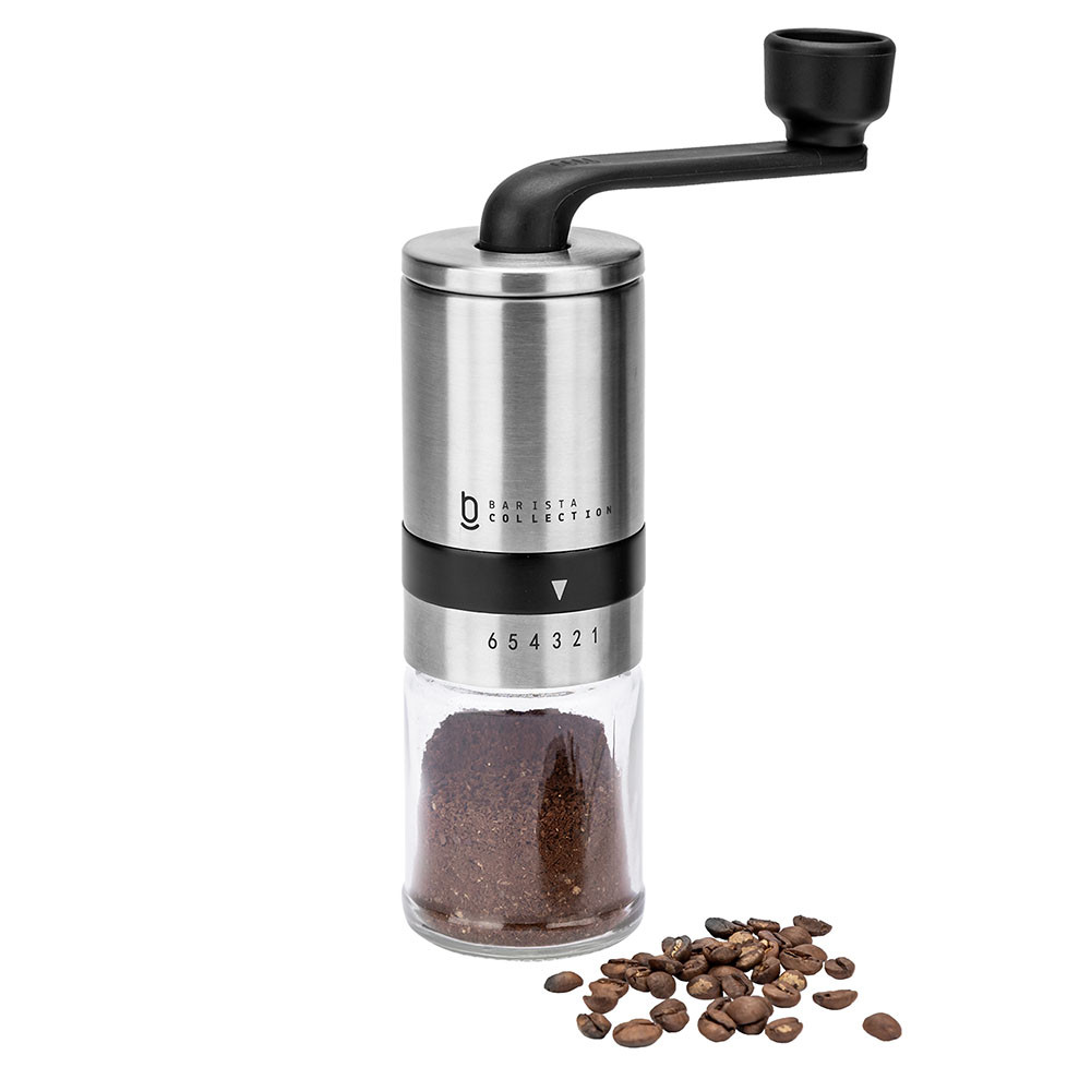 Moedor de Café Grãos Manual Cerâmica Biscuitt Perfectto Barista Collection Inox em Oferta na Shopee