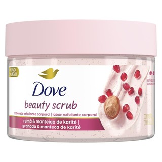 Sabonete Esfoliante Romã & Manteiga de Karité Dove Beauty Scrub Pote 280g