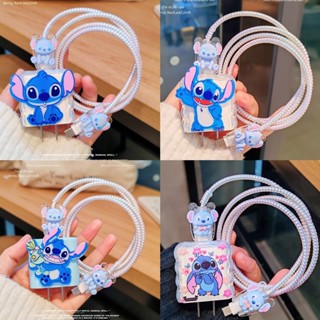 Protetores De Carregador Capa Bonito Dos Desenhos Animados Ponto Caso Compatível Para IPhone 18/20w Anti-Quebra Cabo Enr em Oferta na Shopee