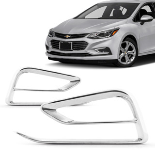 Friso Moldura Farol Milha Cruze Hatch 2017 2018 2019 Cromado em Oferta na Shopee