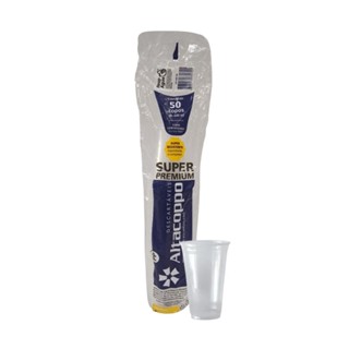 Copo de 440ml Liso transparente PP Altacoppo com 50 unidades em Oferta na Shopee