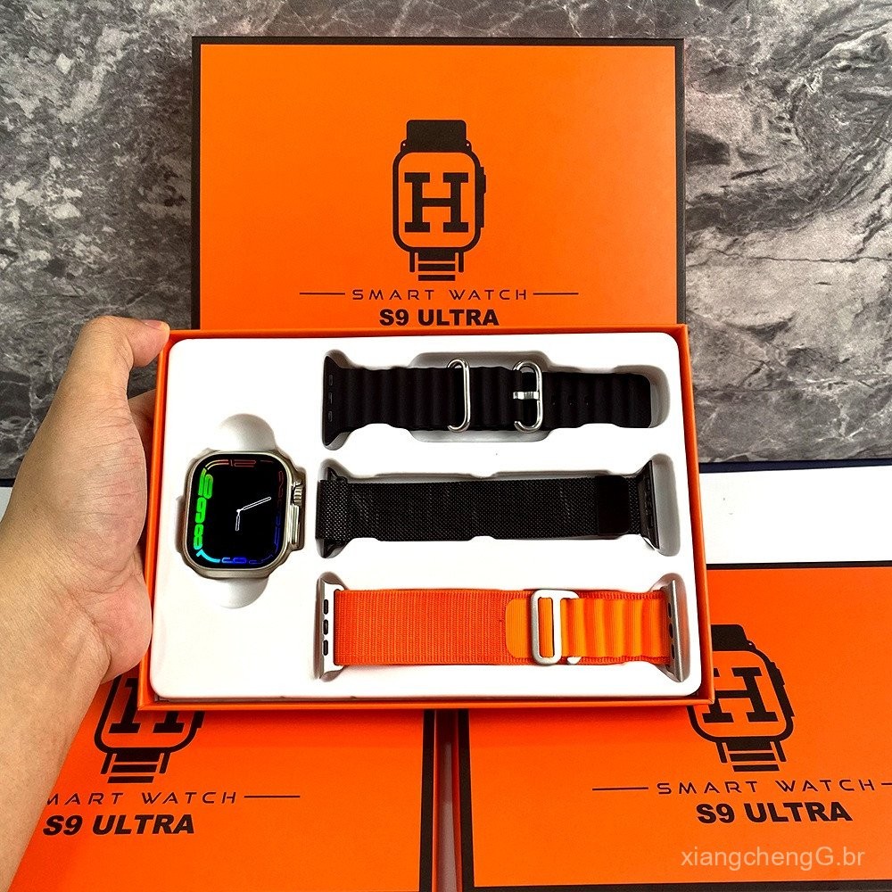 Último Relógio S9 Ultra Relógio Inteligente 2.01 Polegadas Smartwatch Iwo 16 Série 9 Carregamento Digital Sem Fio Chamad — R$ 34,99 em Shopee, 50% OFF