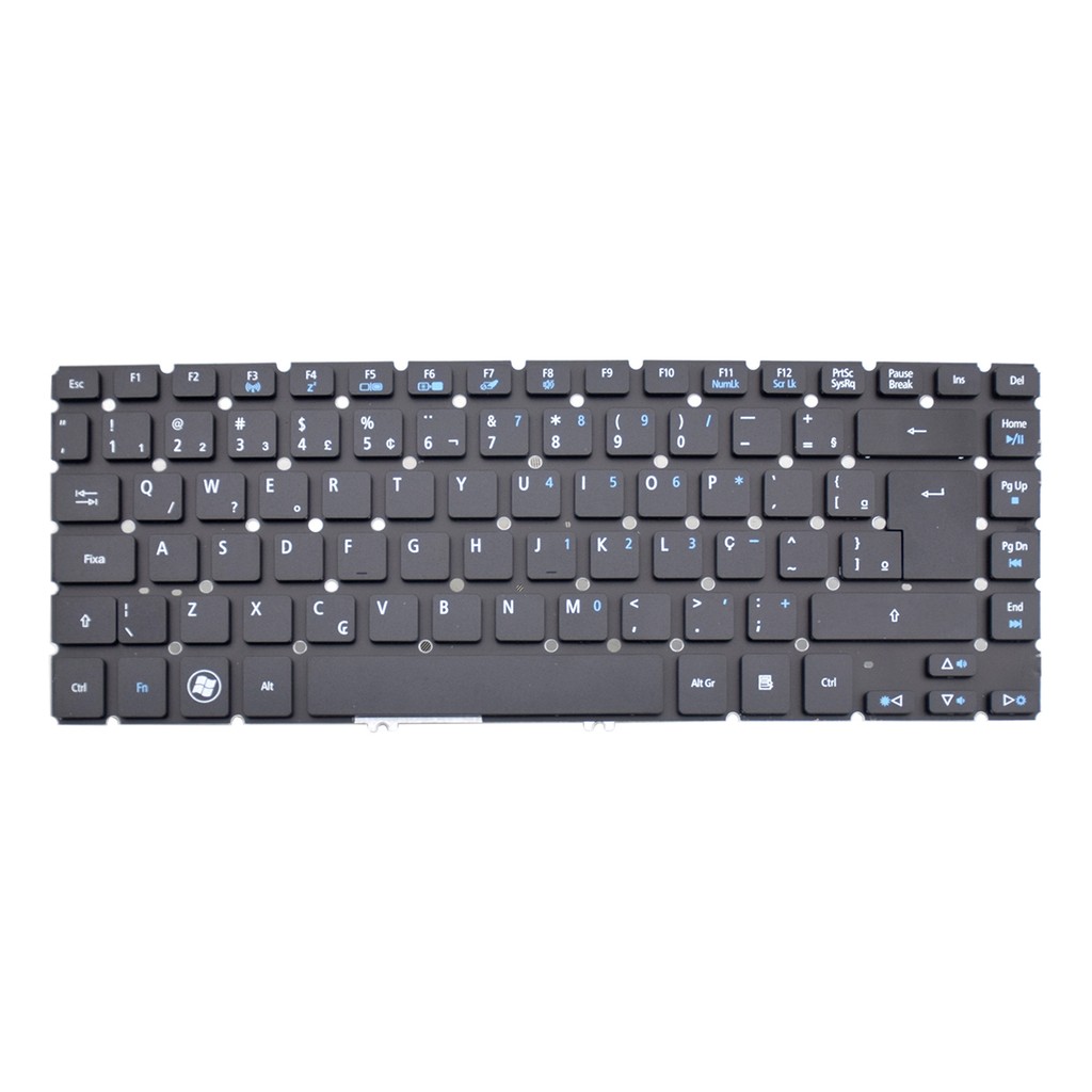 Teclado para Notebook Acer Part Number NSK-R25SW | Preto ABNT2 - Computers & Accessories