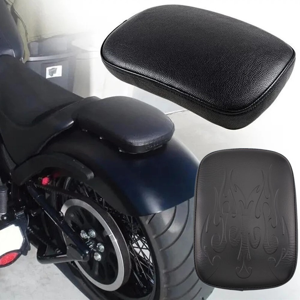 Motocicleta Universal Chama Traseira Fender Copo Assento Almofada Do Passageiro Chopper Bobber Personalizado Cafer E-Bik
