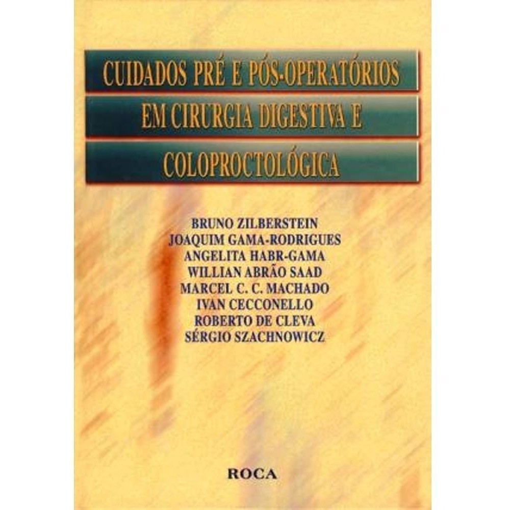 Livro - Cuidados Pré E Pós- Operatórios Em Cirurgia Digestiv
