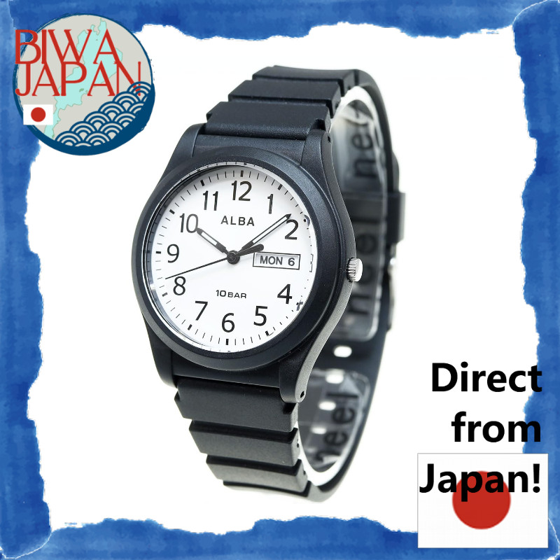 【Direto do Japão】[SEIKO WATCH] Relógio de Pulso Alba Sports Quartz AQPJ410 Masculino Preto