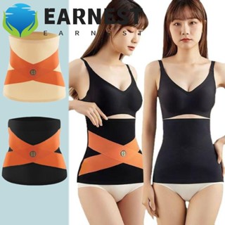 EARNEST Modelador De Corpo Pós-Parto , Treinador De Cintura De Contração De Barriga Fina , Cinto Feminino De Controle Se em Oferta na Shopee