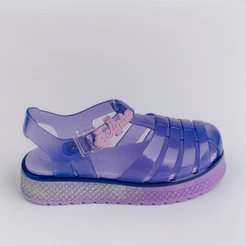 Sandália Infantil Menina Belinha Brilho Kidy Gloss Confortável Estilo Macia Fashion Casual Moderna