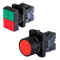 Botão Seletor Pulsador Simples Ou Duplo Uso Industrial Para Painel Elétrico Original Soprano