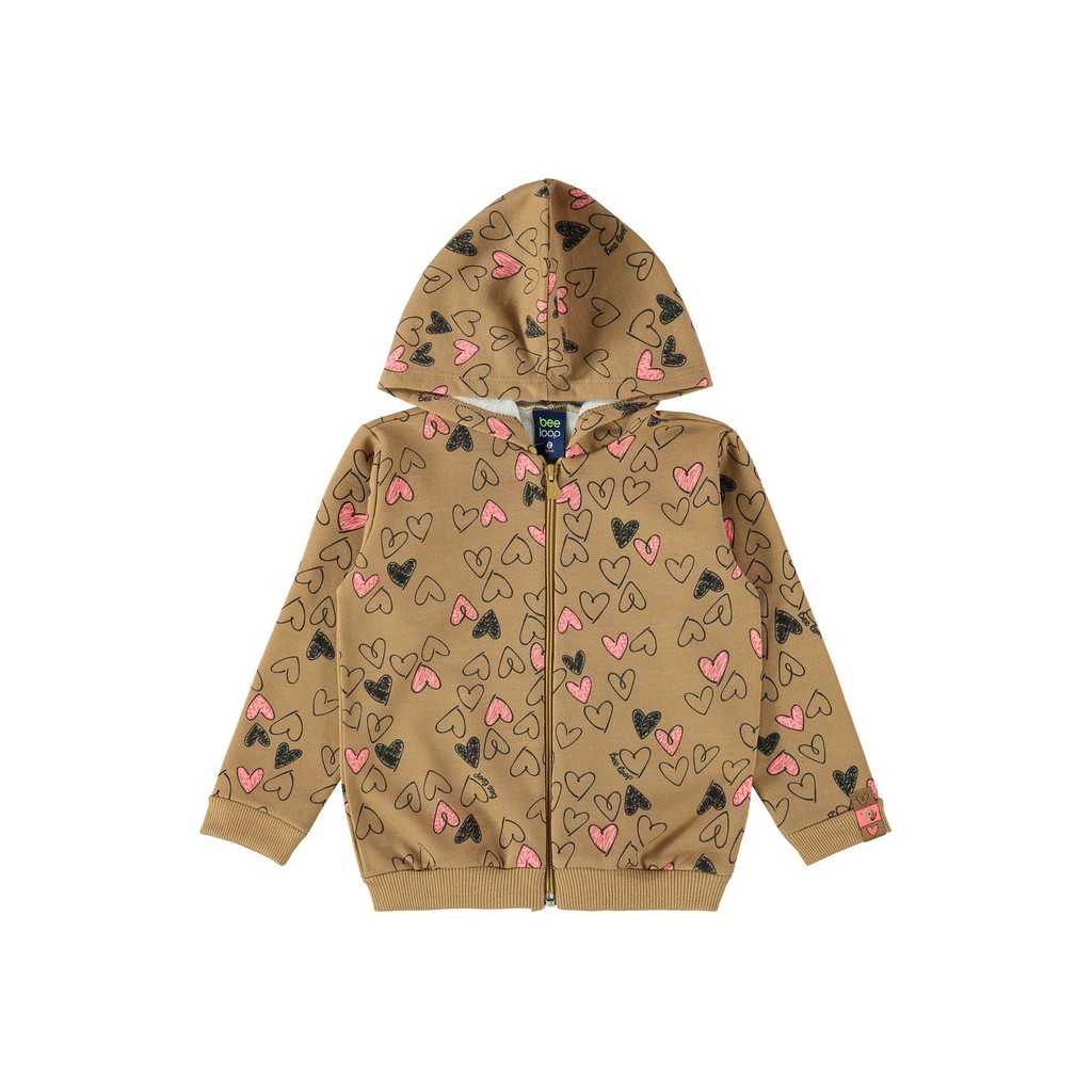 Jaqueta em Moletom para Bebê Menina Bee Loop em Oferta na Shopee