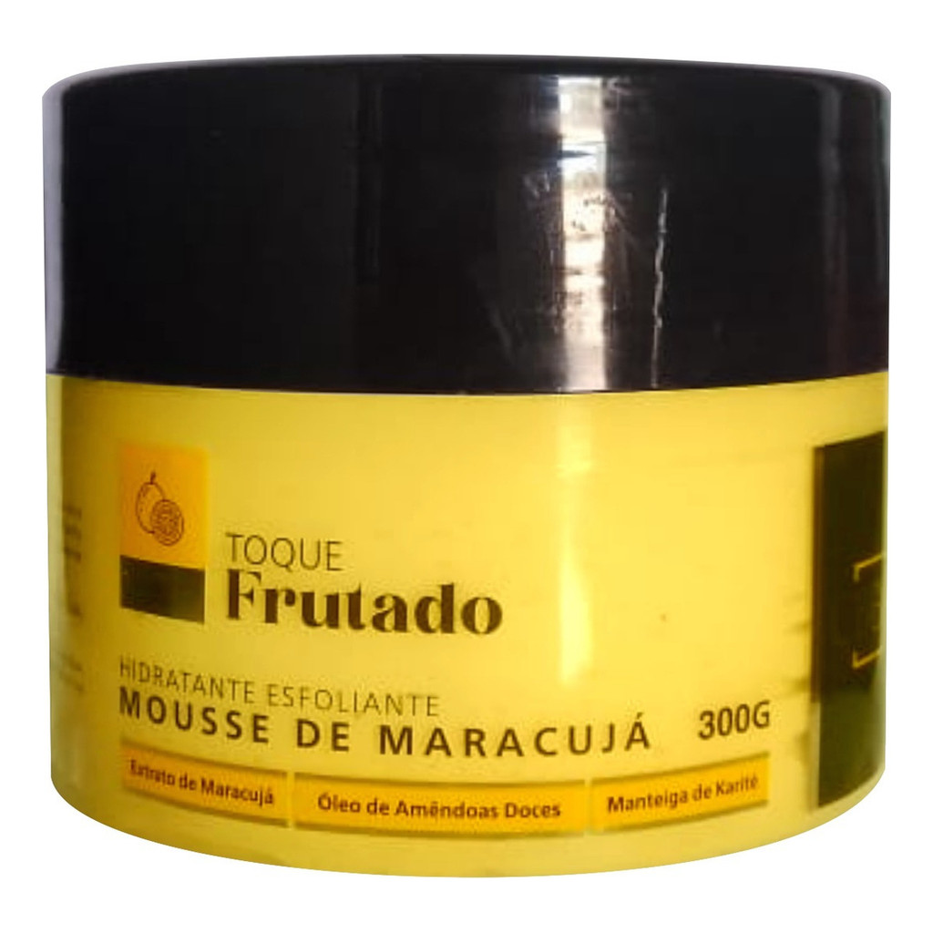 Hidratante Esfoliante Mousse De Maracujá Cbb Cosmeticos