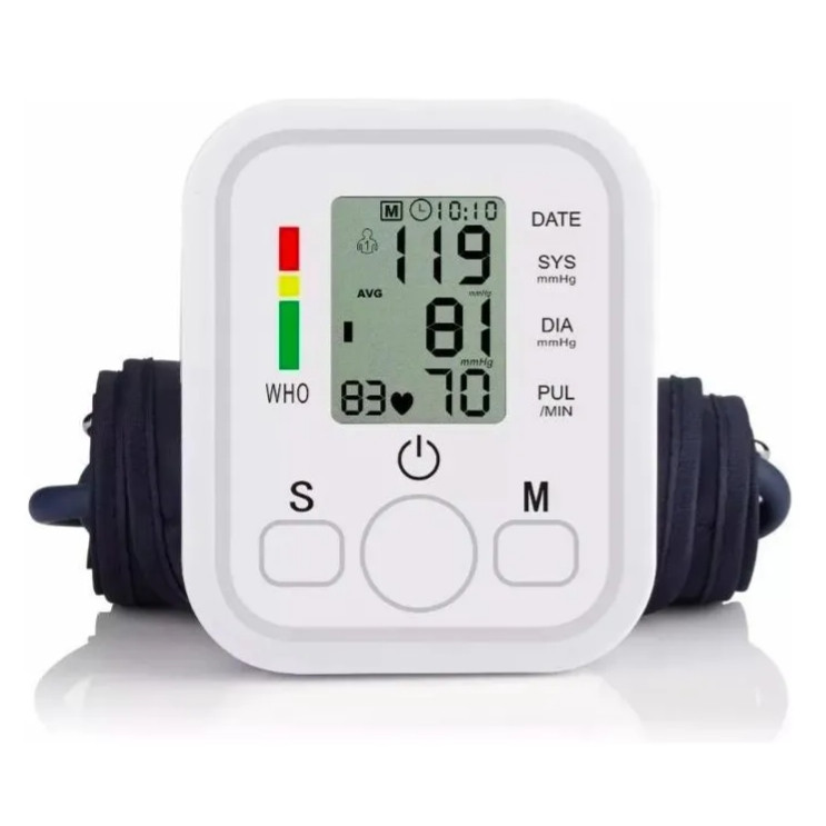 Aparelho Medidor De Pressão Arterial Monitoramento Diário em Oferta na Shopee