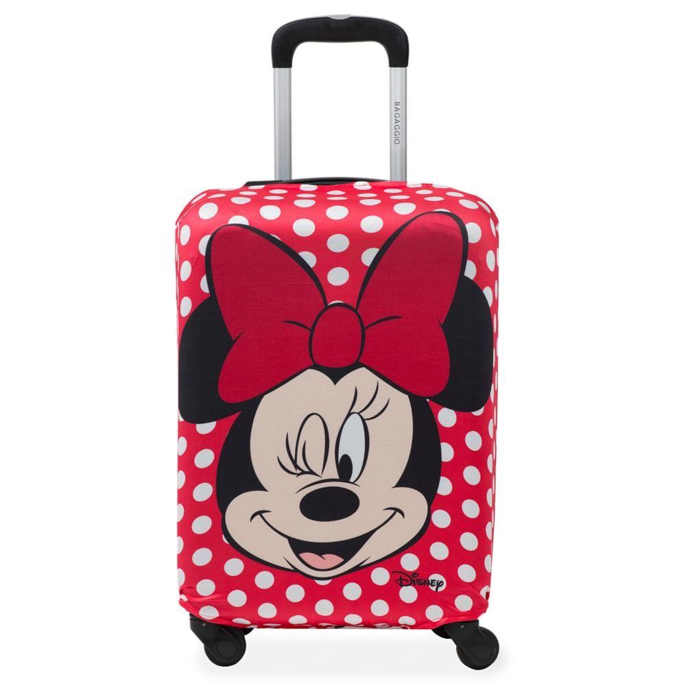 Capa para Mala Pequena Minnie Big Face Disney - Travel & Luggage