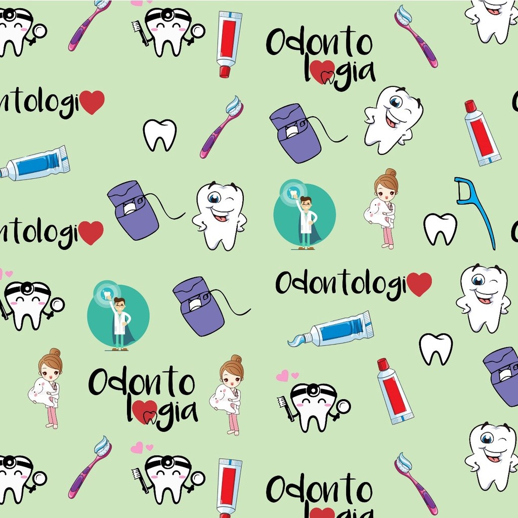 TECIDO PLANO TECNOSPORT PLUS  Clínica Consultório Odontológico Odontologia Dentista Dentes Fofos