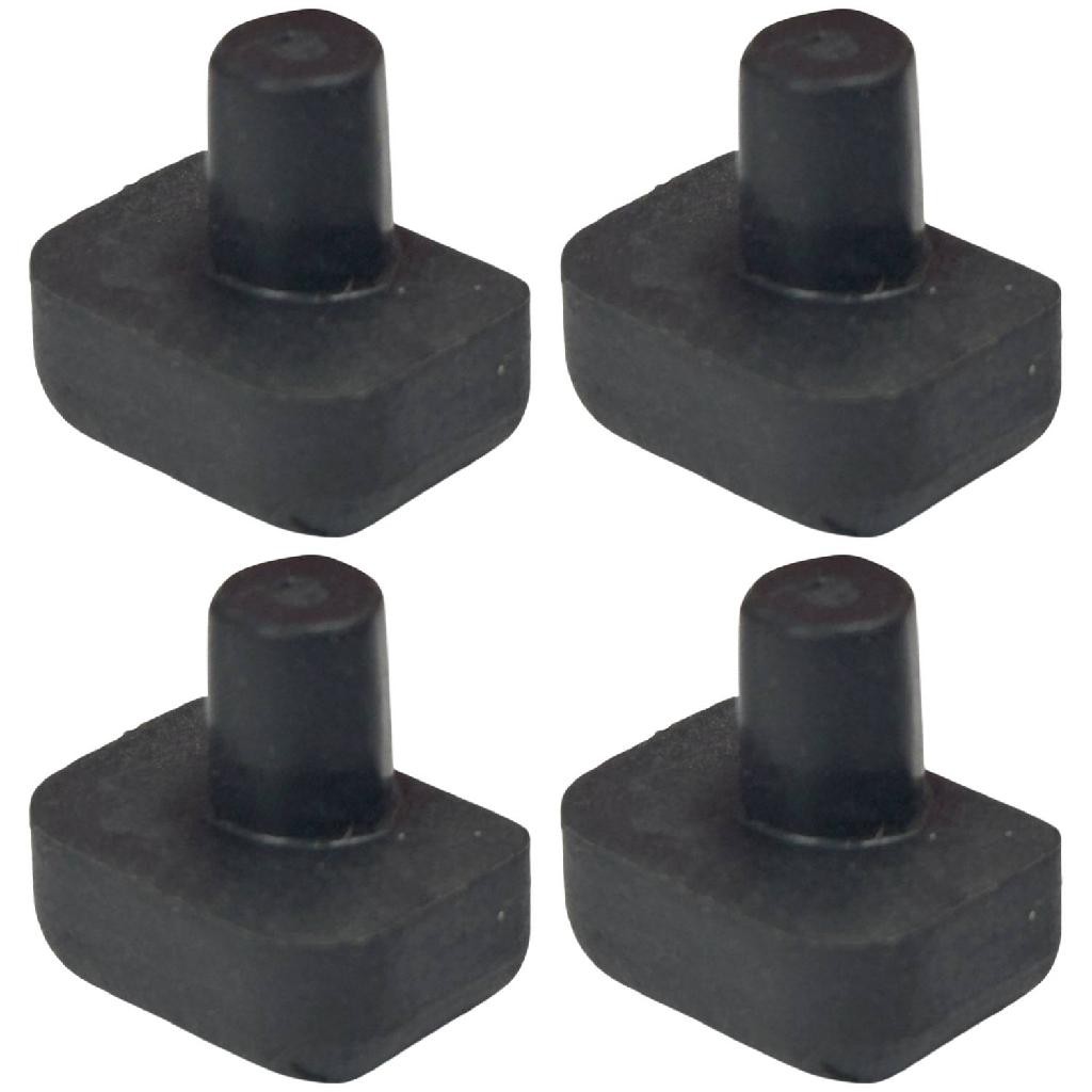 4 Pé Borracha Para Trempe Ferro Fundido Brastemp BDT86 BF375
