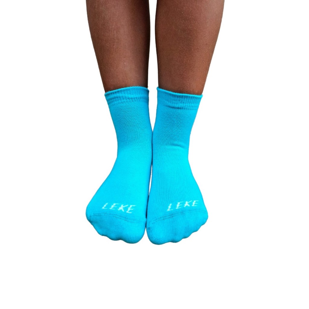 MEIA  TEEN SOQUETE LISA AZUL PICINA REF-21003009 /26-33