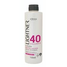 Água Oxigenada Cremosa Lightner 40 Volume com 100ml - Beauty