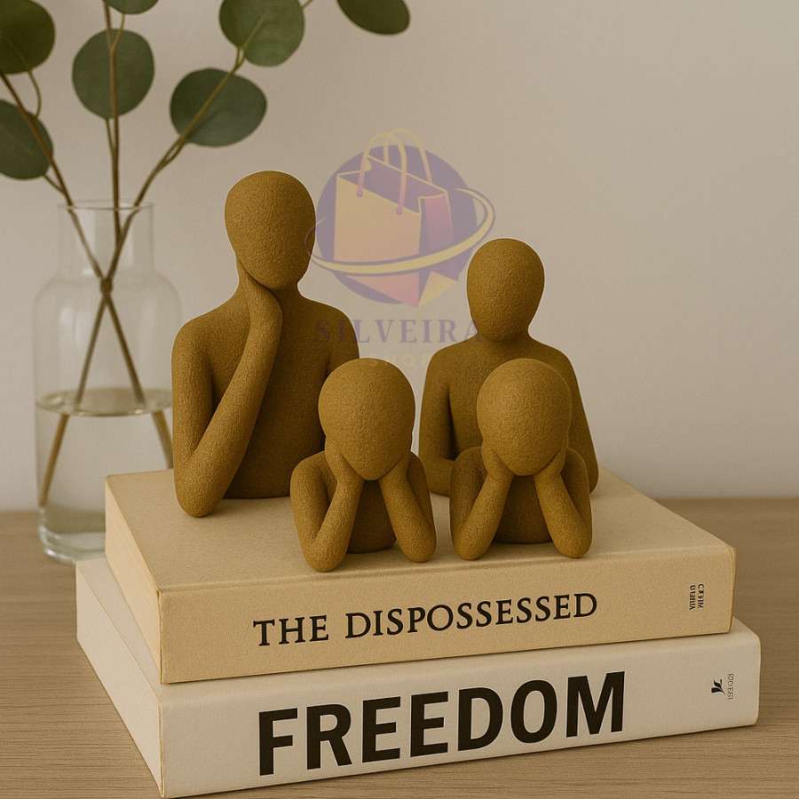 Estátua moderna família  Minimalista Casa e Decoração Escritórios