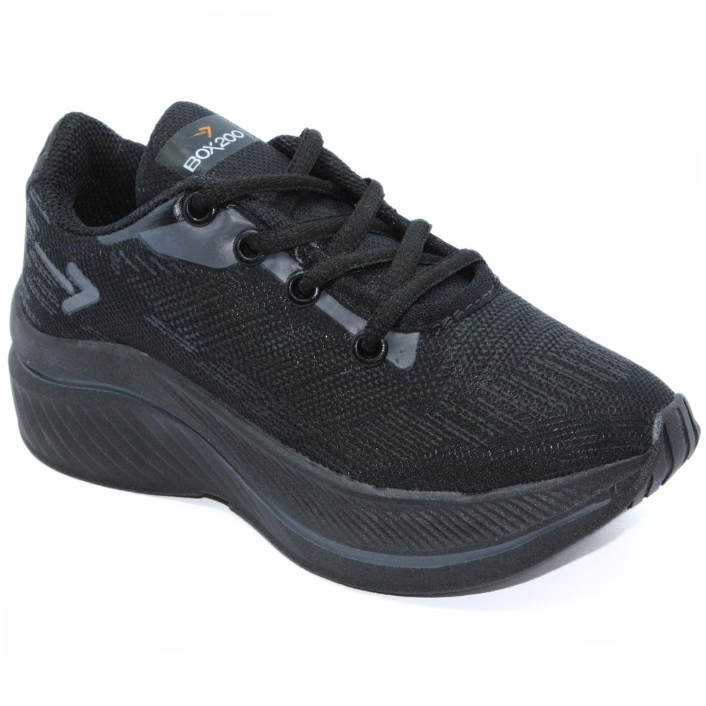 Tênis Box 200 Esportivo BX2419 Unissex - Preto em Oferta na Shopee