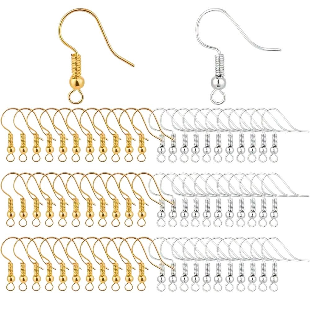 kit-Anzol base para brincos 200 peças para bijuterias em Oferta na Shopee