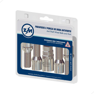 Kit Parafuso de Roda Antifurto - Polo 2002 a 2014   ZM4301454 em Oferta na Shopee
