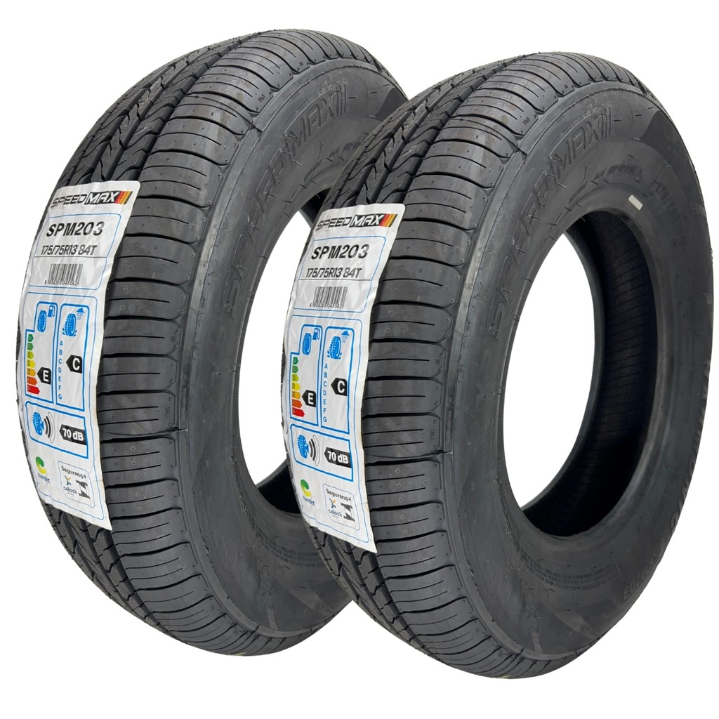 Detalhes do KIT 02 PNEUS 175/75R13 84T SPM203 SPEEDMAX ARO 13 CELTA CORSA UNO PALIO CLASSIC
