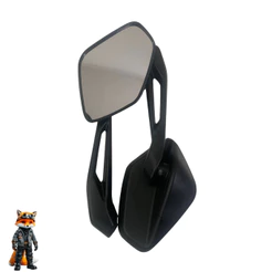 PAR RETROVISOR BAJAJ DOMINAR 400 MODELO ORIGINAL ROSCA HONDA