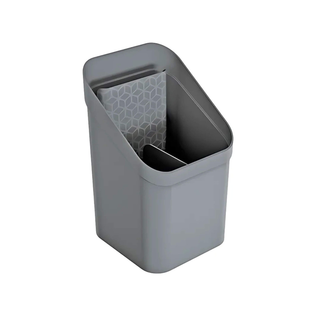 Escorredor de Talheres Multi de Plástico na cor Cinza Titânio UZ Utilidades - UZ447-CIN em Oferta na Shopee