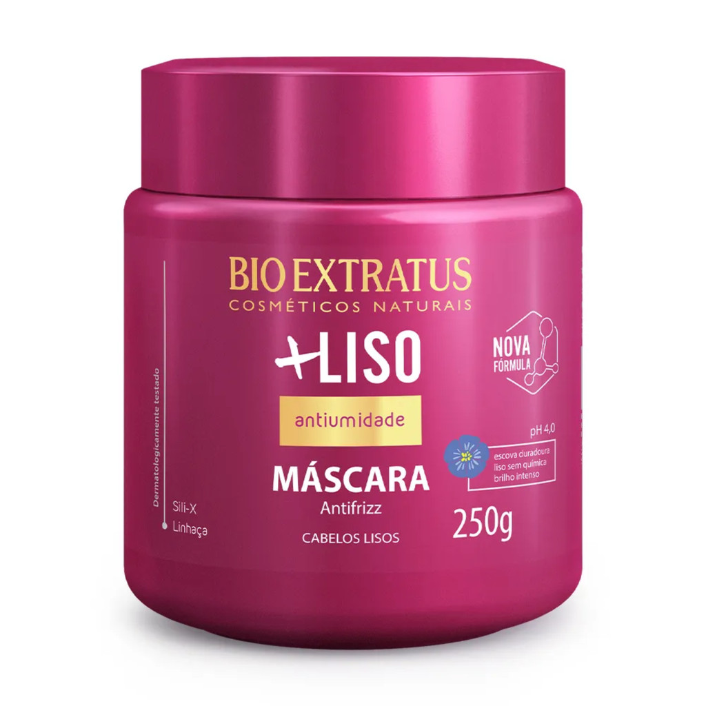 Máscara +Liso Bio Extratus 250g