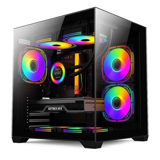 Computador PC Gamer AMD Ryzen 5 5500, Placa de vídeo RTX 5060 8GB, Memória 16GB DDR4, SSD 512GB NVMe em Oferta na Shopee