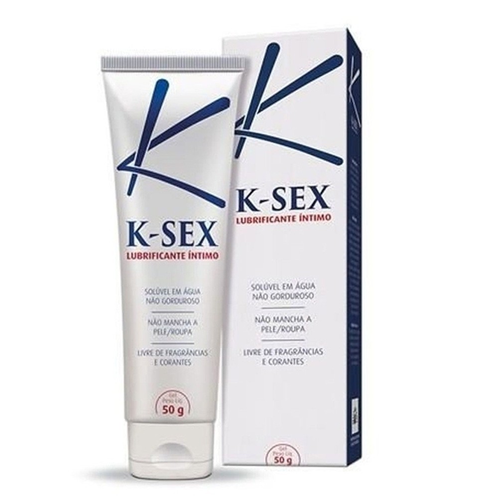 Gel Lubrificante Íntimo K-Sex Natural  - 50g em Oferta na Shopee