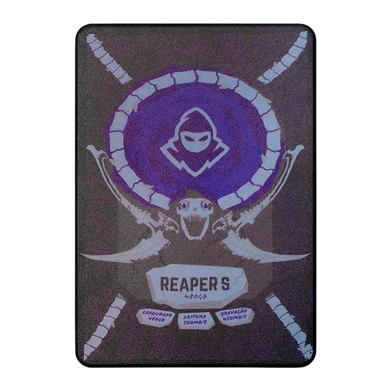 SSD Mancer Reaper S, 480GB, 2.5, Sata III 6GB/s, Leitura 500MB/s, Gravacao 450MB/s, MCR-RPRS-480V2 - Computers & Accessories