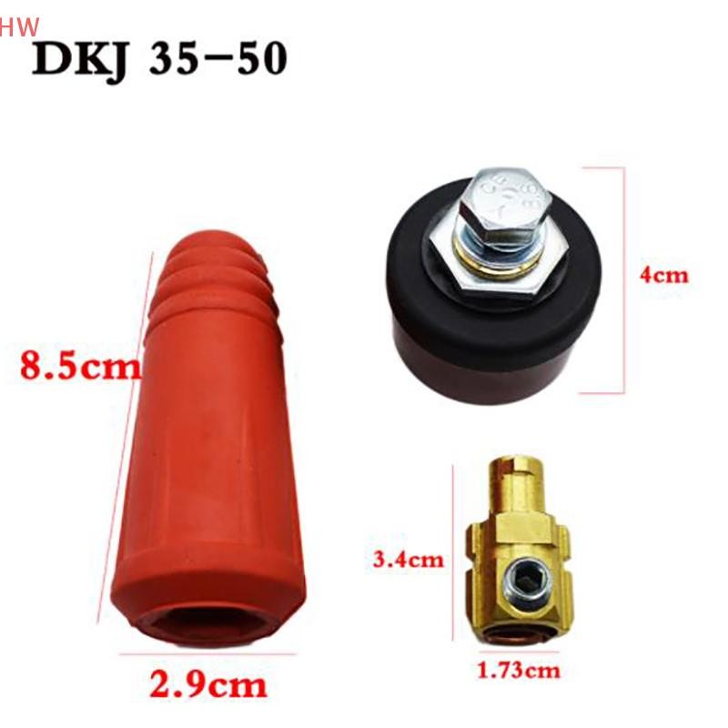 DKJ 10-25 35-50 Conector Rápido Máquina De Solda Tomada