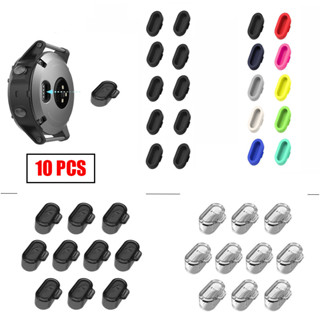 10 PCS Plugue De Poeira De Silicone Protetor De Porta De Carregador Anti-Para Garmin Forerunner 965 255 265 165 970 955S em Oferta na Shopee