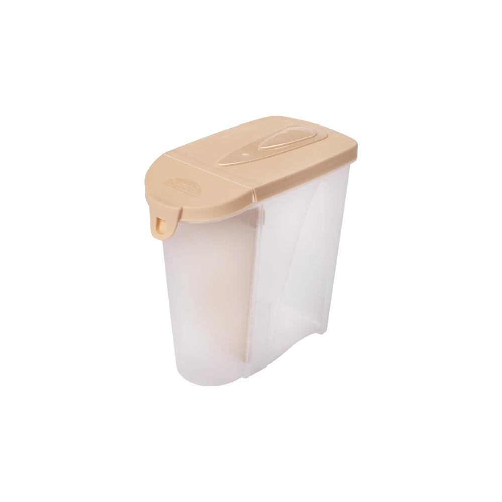 Porta Sabão em Pó de Plástico com Dosador 1,1L Plasutil - Home & Living