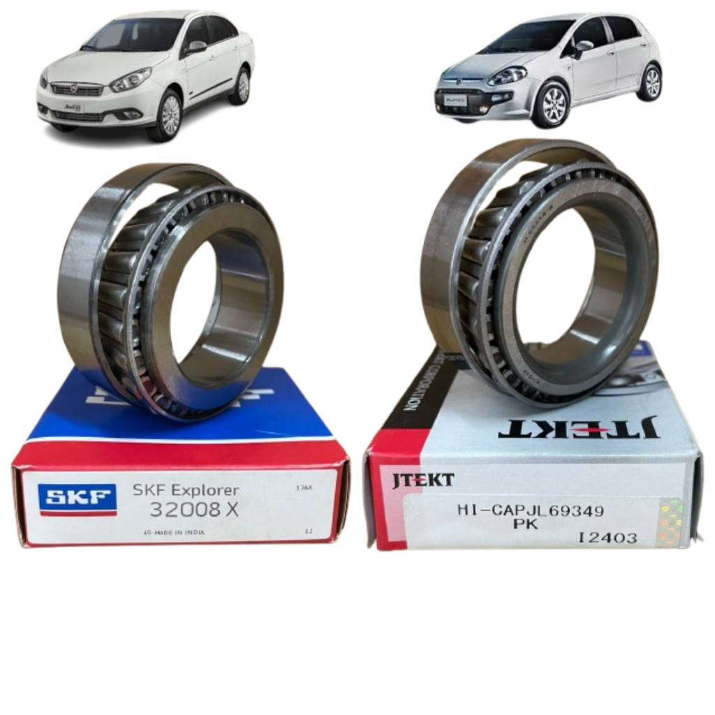 2 ROLAMENTO CAMBIO CAIXA SATELITE FIAT GRAND SIENA PUNTO 1.4